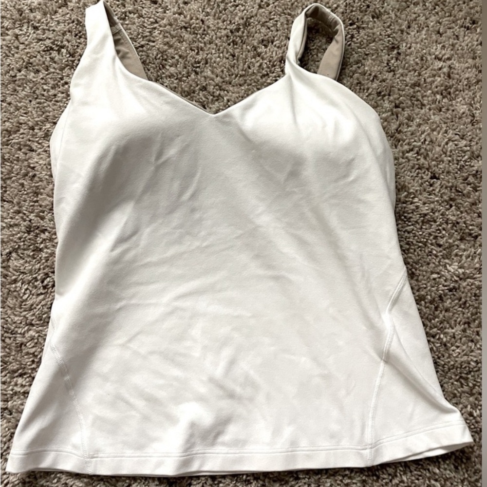 Lululemon white Align Tank size 8